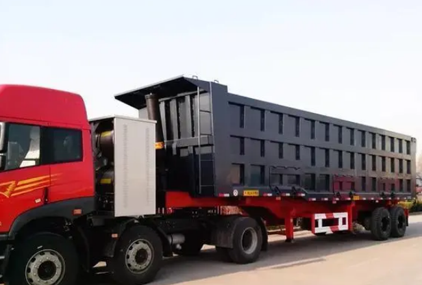 Why is a semi-trailer called a semi-trailer? Is there such a thing as a full-trailer? What is the difference between them?