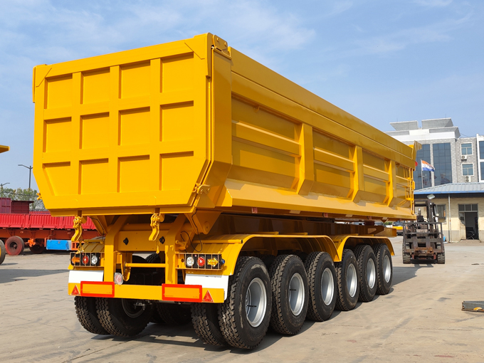 Foreign trade semi-trailer